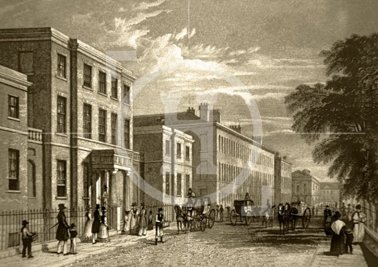 The Royal Institution, Colquitt Street, c1832